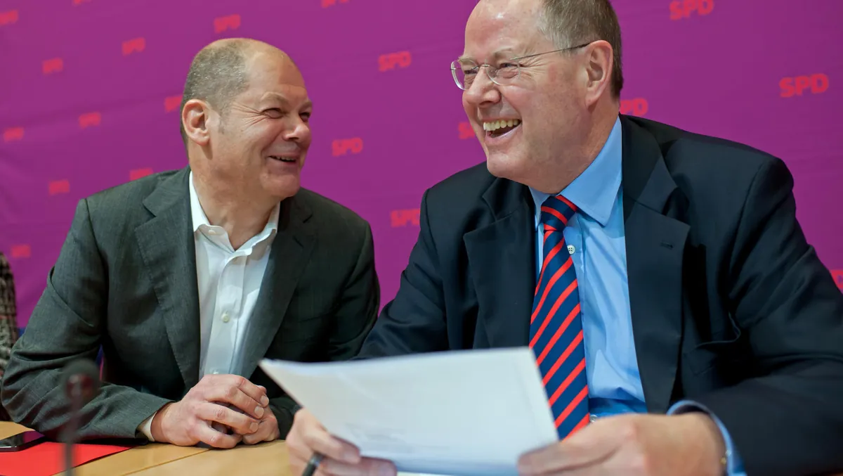 Scholz und Steinbrück